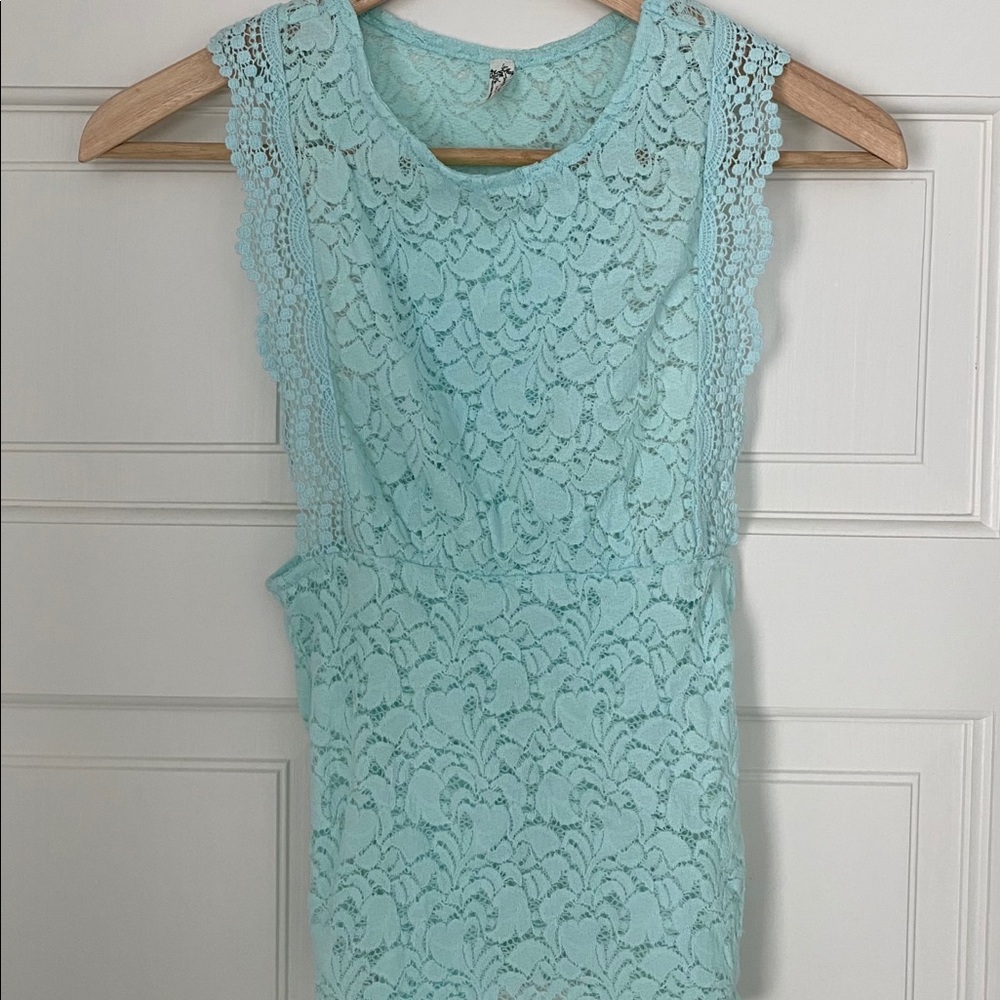 Free People Lace Tank Top